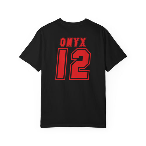 Onyx #12 Varsity Jersey Tee
